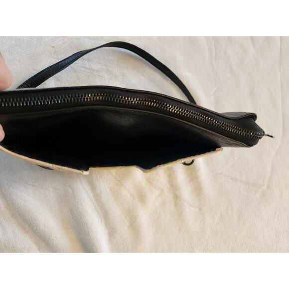 Juicy Couture Quilted Cream & Black Small Shoulder/ Crossbody Purse - Picture 14 of 14